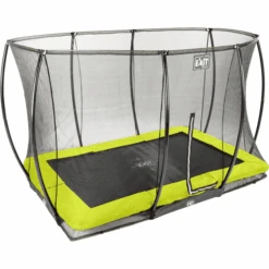 EXIT TOYS EXIT Silhouette Inground Trampoline 244x366cm Met Veiligheidsnet - Groen 7 EXIT TOYS EXIT Silhouette Inground Trampoline 244x366cm Met Veiligheidsnet - Groen -Kinderspeelgoed exit silhouette inground trampoline 244x366cm met veiligheidsnet groen a251730 2