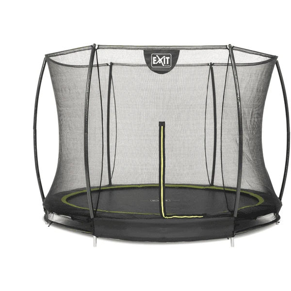 EXIT TOYS EXIT Silhouette Inground Trampoline ø244cm Met Veiligheidsnet - Zwart 5 EXIT TOYS EXIT Silhouette Inground Trampoline ø244cm Met Veiligheidsnet - Zwart - Afbeelding 5
