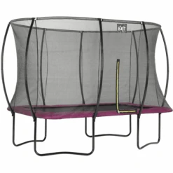 EXIT TOYS EXIT Silhouette Trampoline 244x366cm - Roze -Kinderspeelgoed exit silhouette trampoline 244x366cm roze a251524 2