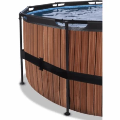 EXIT TOYS EXIT Wood Pool ø450x122cm Met Afdekking, Sand Filter En Warmtepomp, Bruin 8 EXIT TOYS EXIT Wood Pool ø450x122cm Met Afdekking, Sand Filter En Warmtepomp, Bruin -Kinderspeelgoed exit wood pool o450x122cm met afdekking sand filter en warmtepomp bruin a294640 3