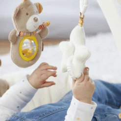 FEHN 3-D-Activity-Nest Teddy - Rainbow -Kinderspeelgoed fehn 3 d activity nest teddy rainbow a134791 3