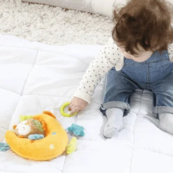 FEHN Muziekdier Uil In Maan - Sleeping Forest -Kinderspeelgoed fehn muziekdier uil in maan sleeping forest a131168 4