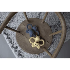 Filibabba Bijtring Bella De Bij Natuurlijk Rubber - Bleke Banaan -Kinderspeelgoed filibabba bijtring bella de bij natuurlijk rubber bleke banaan a333558 3