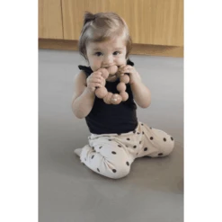 Filibabba Bijtring Lily De Larve - Peach -Kinderspeelgoed filibabba bijtring lily de larve peach a333548 1