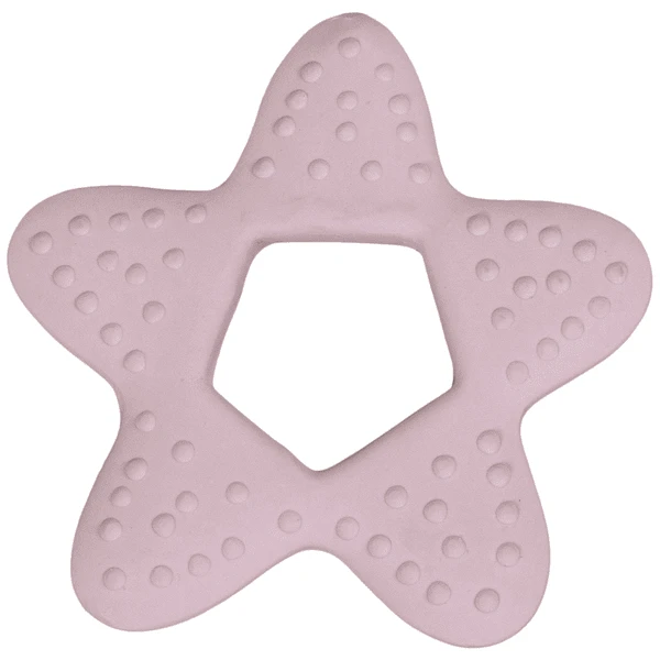Filibabba Bijtring Ster Natuurlijk Rubber - Light Lavendel 4 Filibabba Bijtring Ster Natuurlijk Rubber - Light Lavendel - Afbeelding 4