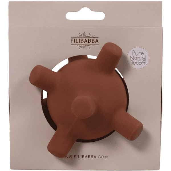 Filibabba Motorische Bal Baby Sense Bal Roest 3 Filibabba Motorische Bal Baby Sense Bal Roest - Afbeelding 3