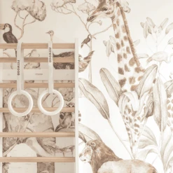 Fitwood ULPU MINI Turnringen, Wit - Zwarte Banden -Kinderspeelgoed fitwood ulpu mini turnringen wit zwarte banden a377294 3