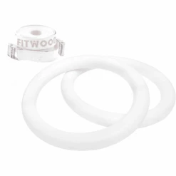 Fitwood ULPU Turnringen, Wit - Witte Bandjes
