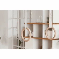 Fitwood ULPU Turnringen, Wit - Witte Bandjes -Kinderspeelgoed fitwood ulpu turnringen wit witte bandjes a377258 4