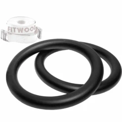 Fitwood ULPU Turnringen, Zwart - Witte Bandjes