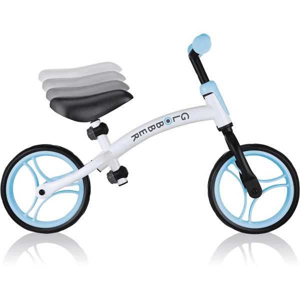 GLOBBER Go Bike Duo Wit Pastel Blauw 4 GLOBBER Go Bike Duo Wit Pastel Blauw - Afbeelding 4