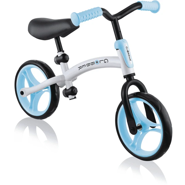 GLOBBER Go Bike Duo Wit Pastel Blauw 1 GLOBBER Go Bike Duo Wit Pastel Blauw