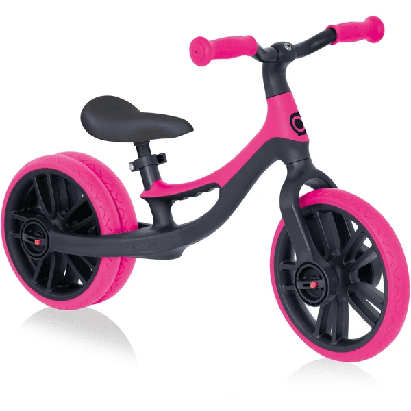 GLOBBER Loopwiel Elite Duo Fuchsia Roze 1 GLOBBER Loopwiel Elite Duo Fuchsia Roze