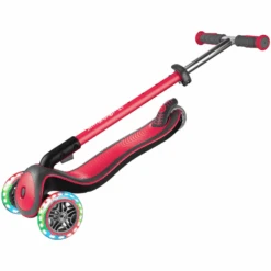 GLOBBER Scoot Er ELITE DELUXE LIGHT S Rood Met Verlichte Wielen -Kinderspeelgoed globber scoot er elite deluxe light s rood met verlichte wielen a303779 4
