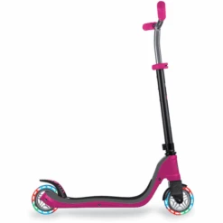 GLOBBER Scoot Er FLOW 125 LIGHT S Robijnroze-grijs, Met Verlichte Wielen 7 GLOBBER Scoot Er FLOW 125 LIGHT S Robijnroze-grijs, Met Verlichte Wielen -Kinderspeelgoed globber scoot er flow 125 light s robijnroze grijs met verlichte wielen a303820 2