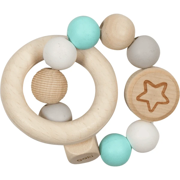 Goki Griffin Elastic Star Turkoois 1 Goki Griffin Elastic Star Turkoois