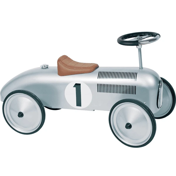 Goki Loopauto Zilver 1 Goki Loopauto Zilver