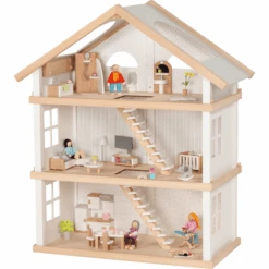Goki Poppenhuis Modern Wonen, 3 Verdiepingen -Kinderspeelgoed goki poppenhuis modern wonen 3 verdiepingen a351313 3