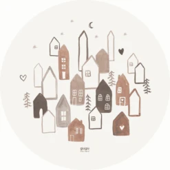 Gugu The Hero Rubbermat Scandi Town 118 Cm -Kinderspeelgoed gugu the hero rubbermat scandi town 118 cm a401433 2