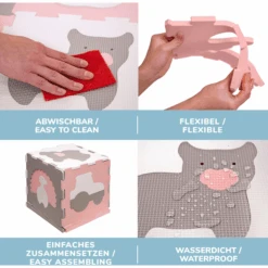 Hakuna Matte Puzzelmat - Boerderij (120 X 90 Cm) -Kinderspeelgoed hakuna matte puzzelmat boerderij 120 x 90 cm a297985 3