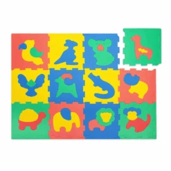 Hakuna Matte Puzzelmat Voor Baby's - Safari Dieren