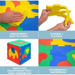 Hakuna Matte Puzzelmat Voor Baby's - Safari Dieren -Kinderspeelgoed hakuna matte puzzelmat voor babys safari dieren a348172 4