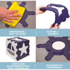 Hakuna Matte Puzzelmat - Zeewereld (120 X 90 Cm) -Kinderspeelgoed hakuna matte puzzelmat zeewereld 120 x 90 cm a297986 3