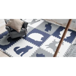 Hakuna Matte XXL Puzzelmat - Bos (180 X 180 Cm) -Kinderspeelgoed hakuna matte xxl puzzelmat bos 180 x 180 cm a298002 2