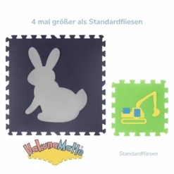 Hakuna Matte XXL Puzzelmat - Bos (180 X 180 Cm) -Kinderspeelgoed hakuna matte xxl puzzelmat bos 180 x 180 cm a298002 4