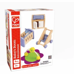 HAPE Babykamer 13delig 7 HAPE Babykamer 13delig -Kinderspeelgoed hape babykamer 13delig a073800 2