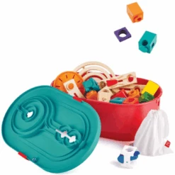 Hape Quadrilla Bouwset Containerset -Kinderspeelgoed hape quadrilla bouwset containerset a346784 3