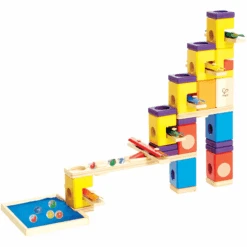 HAPE Quadrilla Knikkerbaan Music Motion 97-delig -Kinderspeelgoed hape quadrilla knikkerbaan music motion 97 delig a073855 2