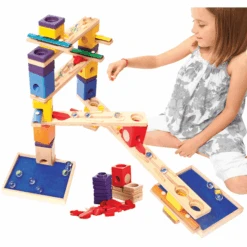 HAPE Quadrilla Knikkerbaan Music Motion 97-delig -Kinderspeelgoed hape quadrilla knikkerbaan music motion 97 delig a073855 3