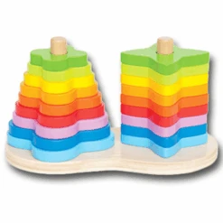 HAPE Regenboog Steekspel