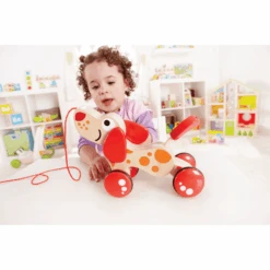 HAPE Trekdier Hondje "Puppy" -Kinderspeelgoed hape trekdier hondje puppy a062743 2
