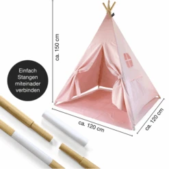 Hej Loenne Kindertent, Roze -Kinderspeelgoed hej loenne kindertent roze a364784 2