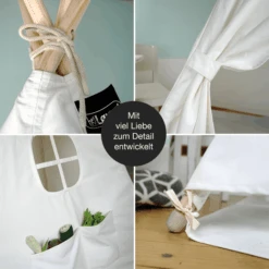 Hej Loenne Kindertent, Wit -Kinderspeelgoed hej loenne kindertent wit a364754 4