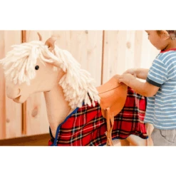 Helga Kreft "Zadel Voor Hobbelpaard Jolly Popcorn" -Kinderspeelgoed helga kreft zadel voor hobbelpaard jolly popcorn a276886 4