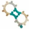 HESS Motorische Rammelaar Acht Natuurlijk Turquoise
