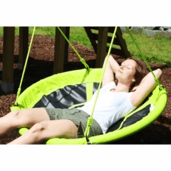 HUDORA Nestschommel 110 Groen 72156 7 HUDORA Nestschommel 110 Groen 72156 -Kinderspeelgoed hudora nestschommel 110 groen 72156 a105588 2