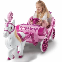 Huffy Prinsessenkoets 6V Pink -Kinderspeelgoed huffy prinsessenkoets 6v pink a355830 2