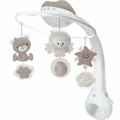 Infantino B Kids® 3 In 1 Muziekmobile Met Lamp, Grijs