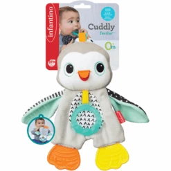 Infantino Bijtring Knuffelpinguïn -Kinderspeelgoed infantino bijtring knuffelpinguin a289256 1