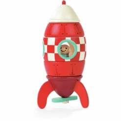 Janod® Magnetisch Bouwpakket - Raket Klein