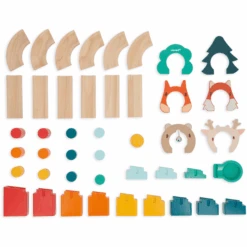 Janod ® My First Marble Run 7 Janod ® My First Marble Run -Kinderspeelgoed janod my first marble run a348763 2