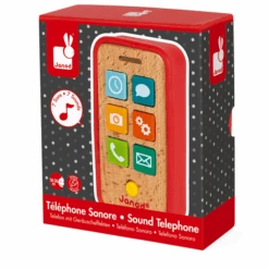 Janod® Smartphone Hout Met Functies -Kinderspeelgoed janod smartphone hout met functies a219103 4