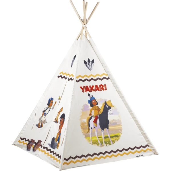 John® Original Houten Tipi - Yakari 3 John® Original Houten Tipi - Yakari - Afbeelding 3