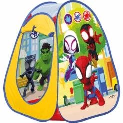 John® PopUp Speeltent Spidey & Friends , In Draagtas -Kinderspeelgoed john popup speeltent spidey amp friends in draagtas a409385 3