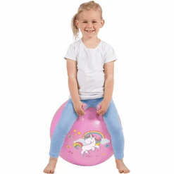 John® Stuiterbal Eenhoorn, 45 - 50 Cm -Kinderspeelgoed john stuiterbal eenhoorn 45 50 cm a306519 4