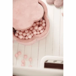 KIDKII Bloemen Speelmat Velvet Oud Roze -Kinderspeelgoed kidkii bloemen speelmat velvet oud roze a375506 2